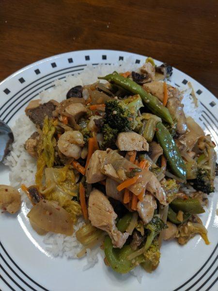 Chicken and Shrimp StirFry » RecipeCollage.com » September 17, 2025