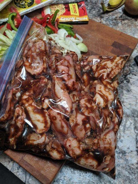 Chicken wings, Shanghai Noodles, & Mushroom egg drop soup » RecipeCollage.com » September 13, 2025