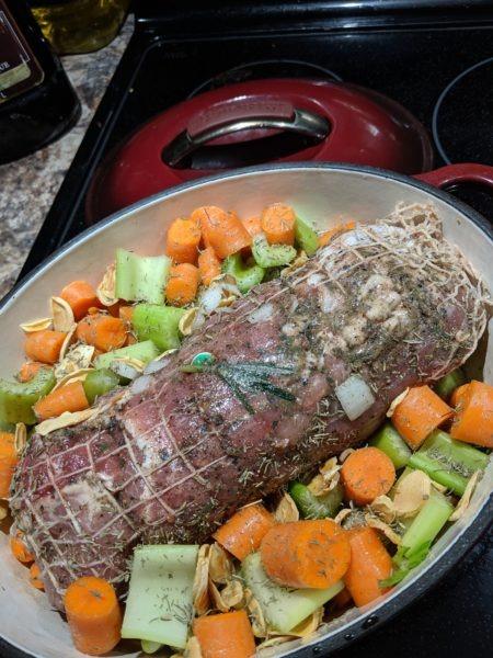 Roasted Pork, Veggies & Gravy » RecipeCollage.com » September 15, 2025