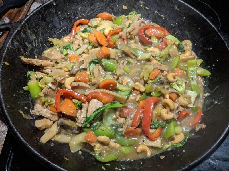 Cashew Chicken Stirfry » RecipeCollage.com » September 18, 2025