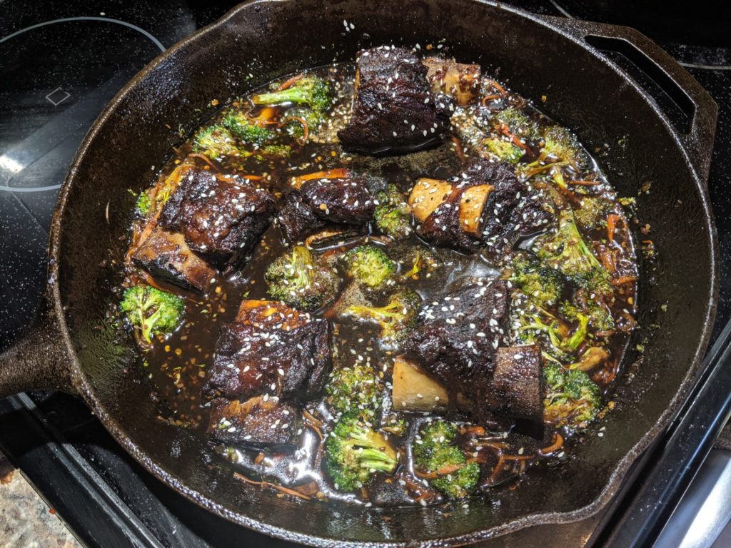 Beef rib with Mash » RecipeCollage.com » September 16, 2025