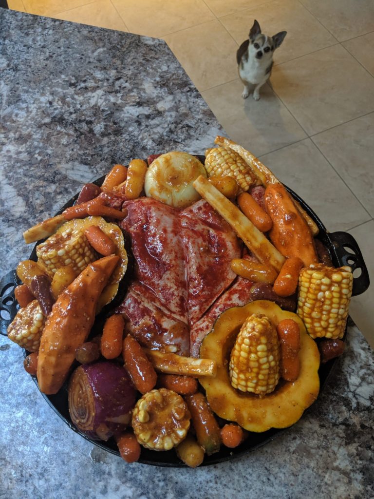 Portuguese Chicken Dinner Bake » RecipeCollage.com » September 18, 2025