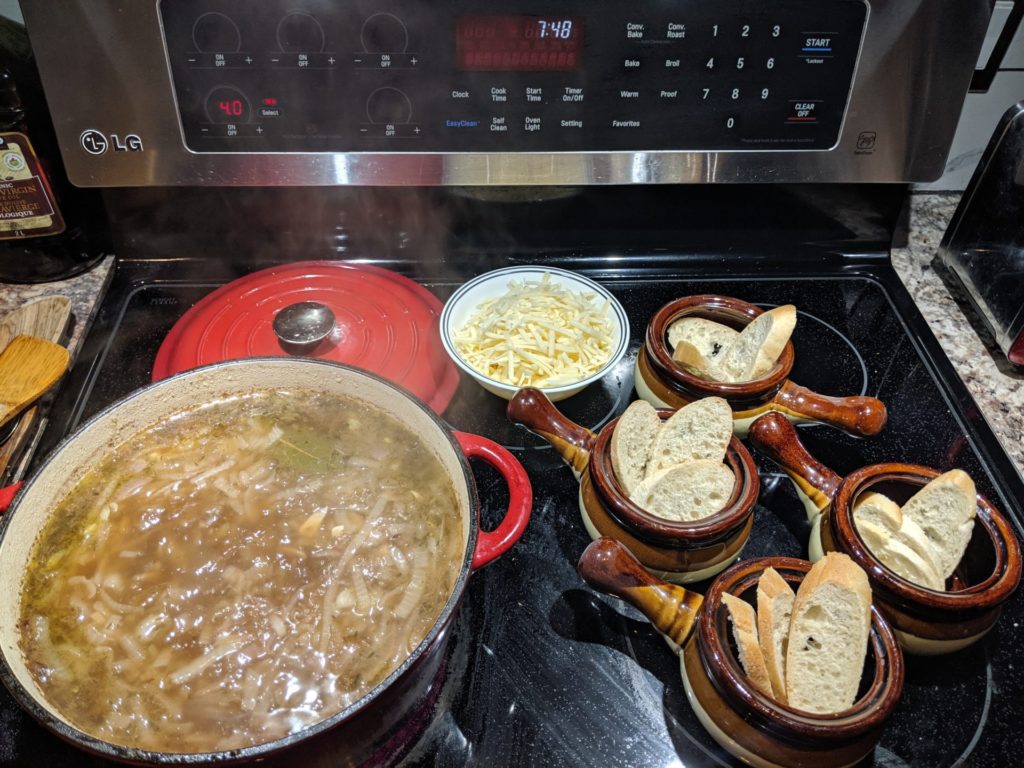 Stovetop & BBQ french Onion soup » RecipeCollage.com » September 14, 2025