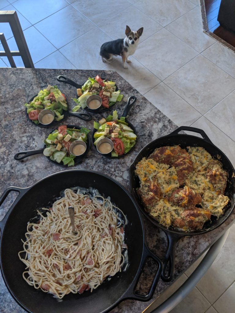 Carbonara & Herbed Breads » RecipeCollage.com » September 15, 2025