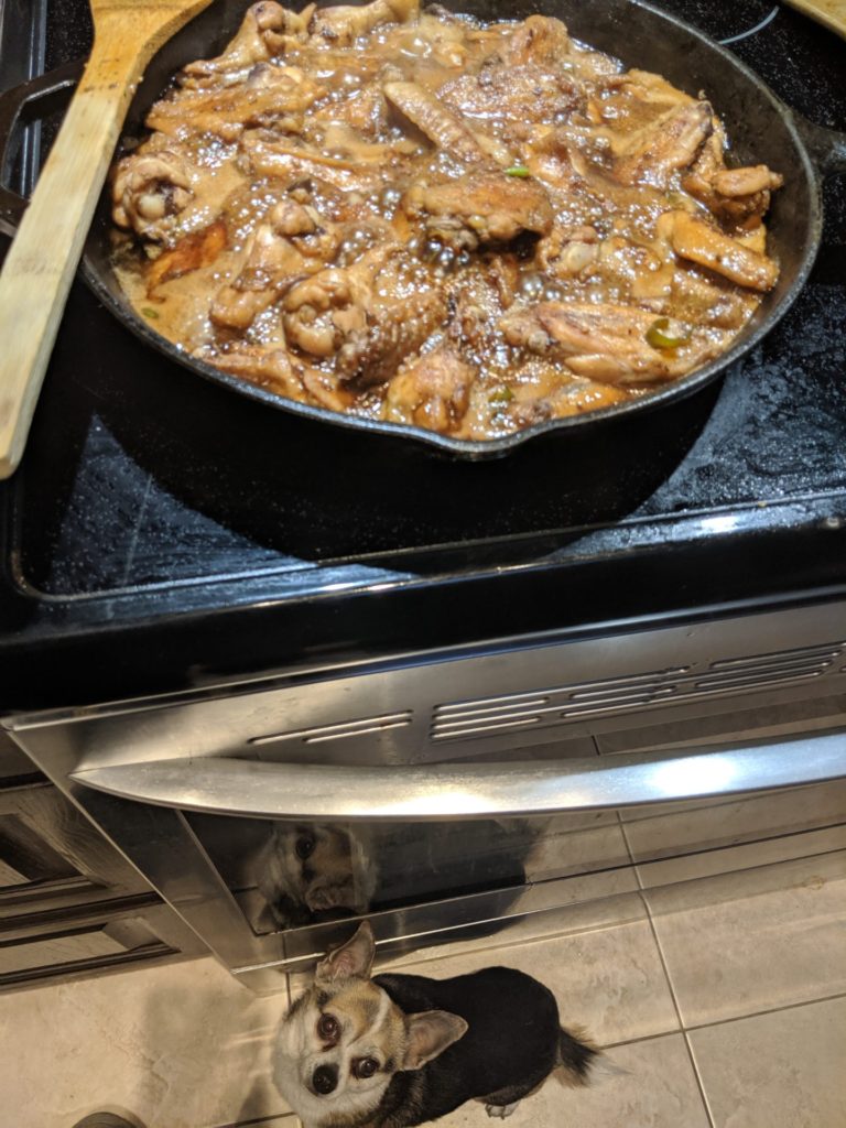 Stovetop Chicken wings & pan seared Tilapia » RecipeCollage.com » September 18, 2025