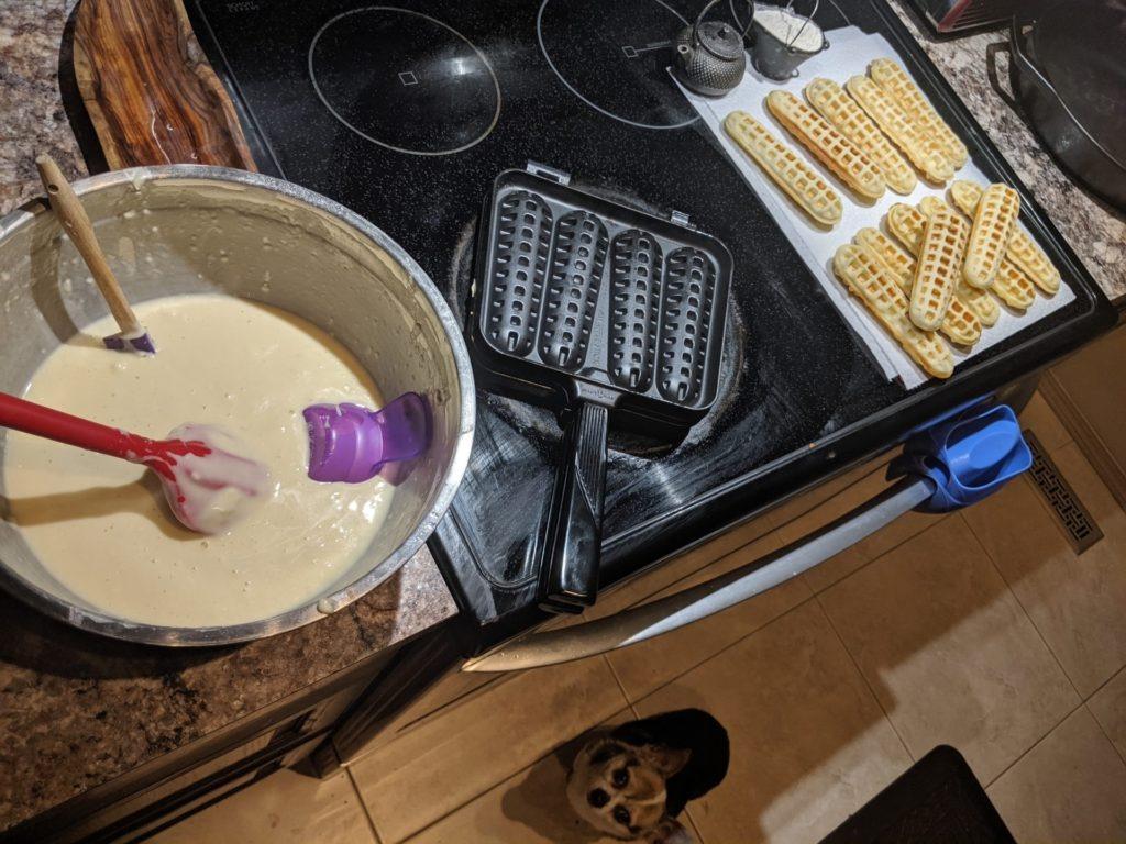 Waffle Fingers » RecipeCollage.com » September 17, 2025