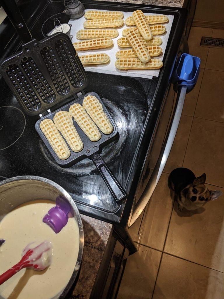 Waffle Fingers » RecipeCollage.com » September 17, 2025