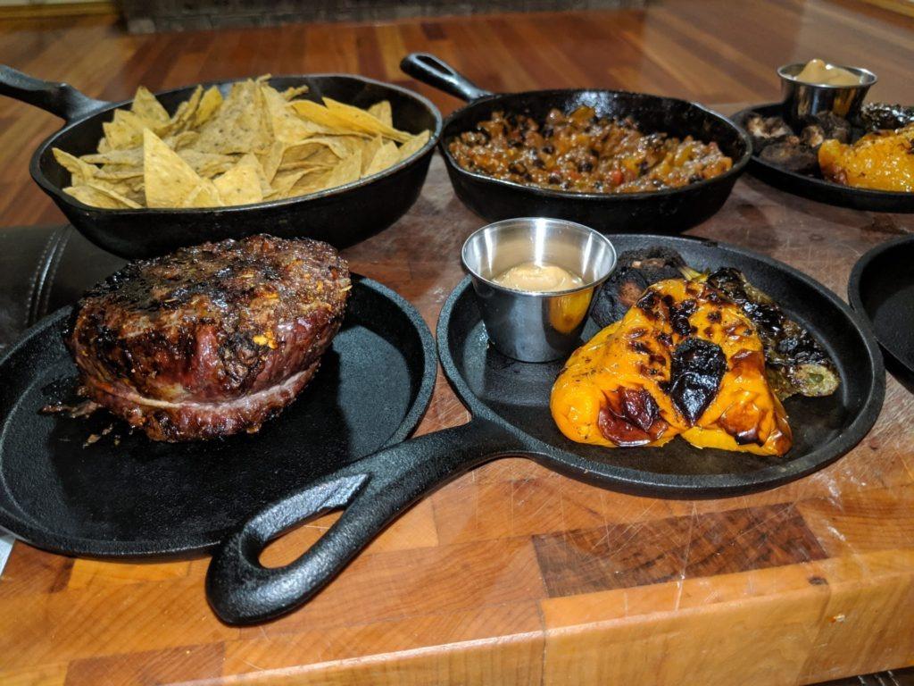 Baseball steak, grilled Peppers & Jalapenos » RecipeCollage.com » September 16, 2025