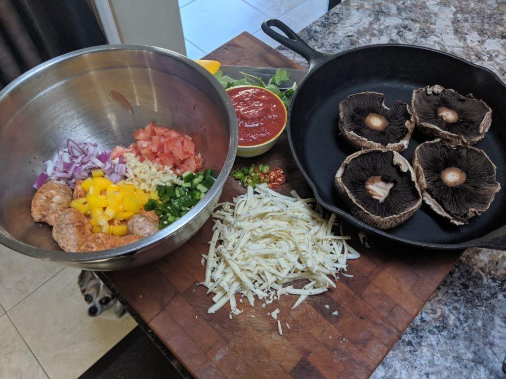 Super stuffed Portebella Mushrooms » RecipeCollage.com » September 15, 2025