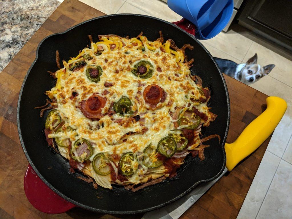 Having fun with a Cast Iron Pizza!! » RecipeCollage.com » September 15, 2025