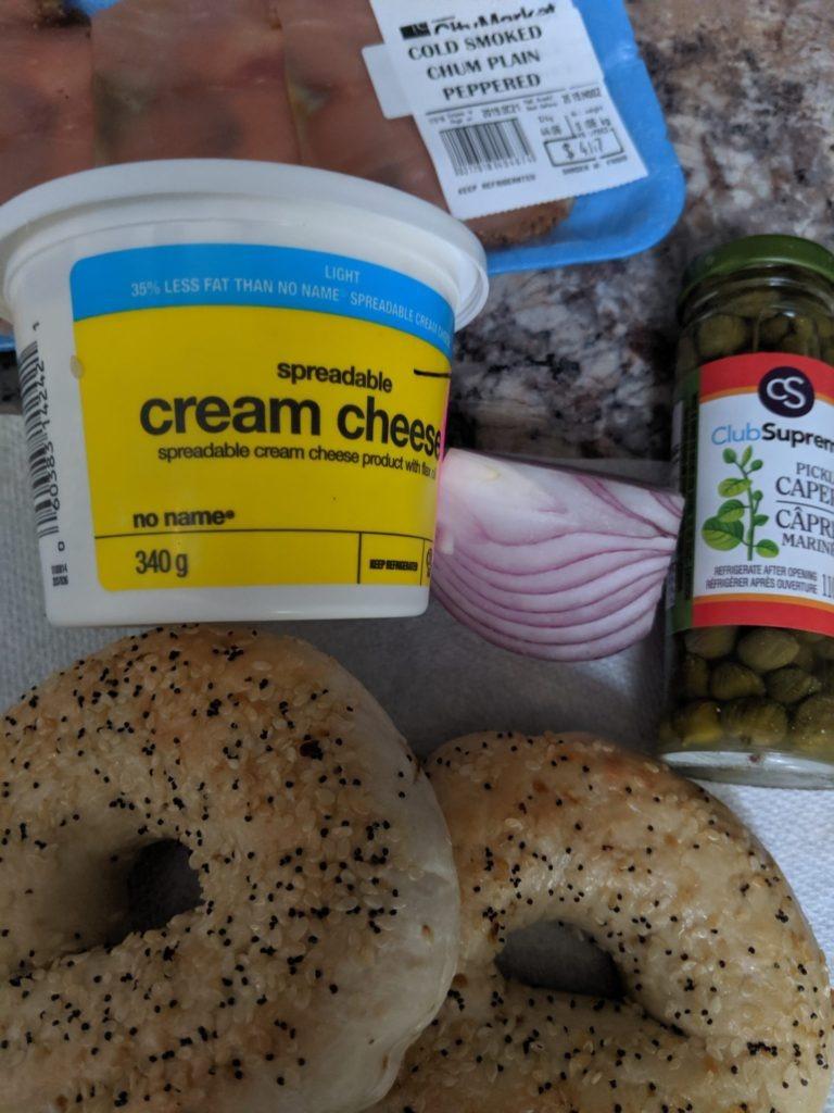 Smoked Salmon Bagel » RecipeCollage.com » September 19, 2025