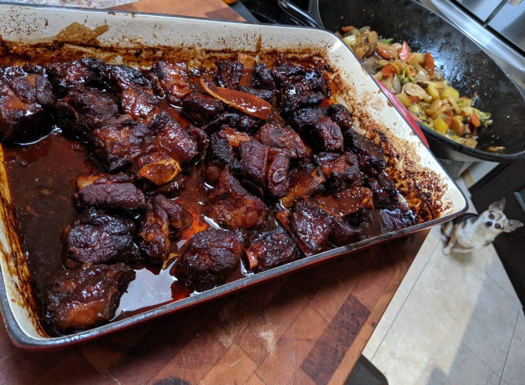 Ginger Ribs & Stir-Fry Veggies » RecipeCollage.com » September 16, 2025