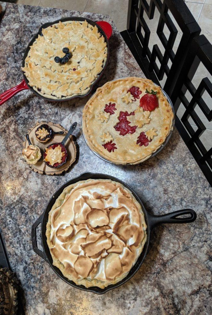 Pies- Blueberry, Strawberry/Rhubarb, & Lemon Meringue » RecipeCollage.com » September 15, 2025