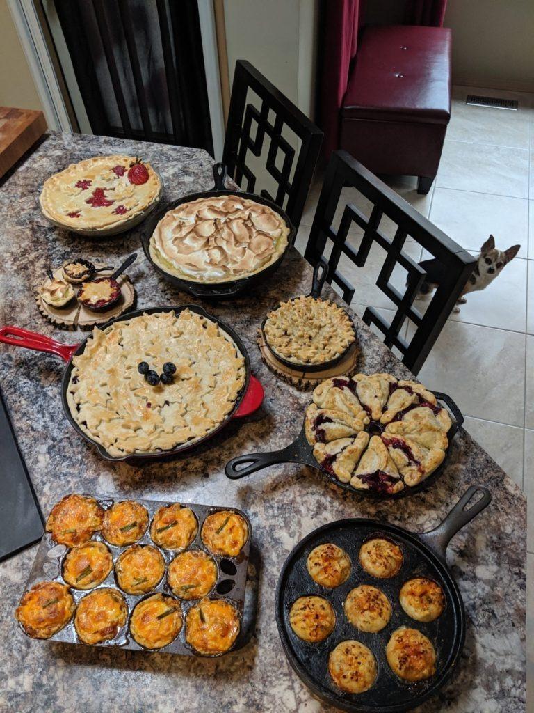 Pies- Blueberry, Strawberry/Rhubarb, & Lemon Meringue » RecipeCollage.com » September 15, 2025