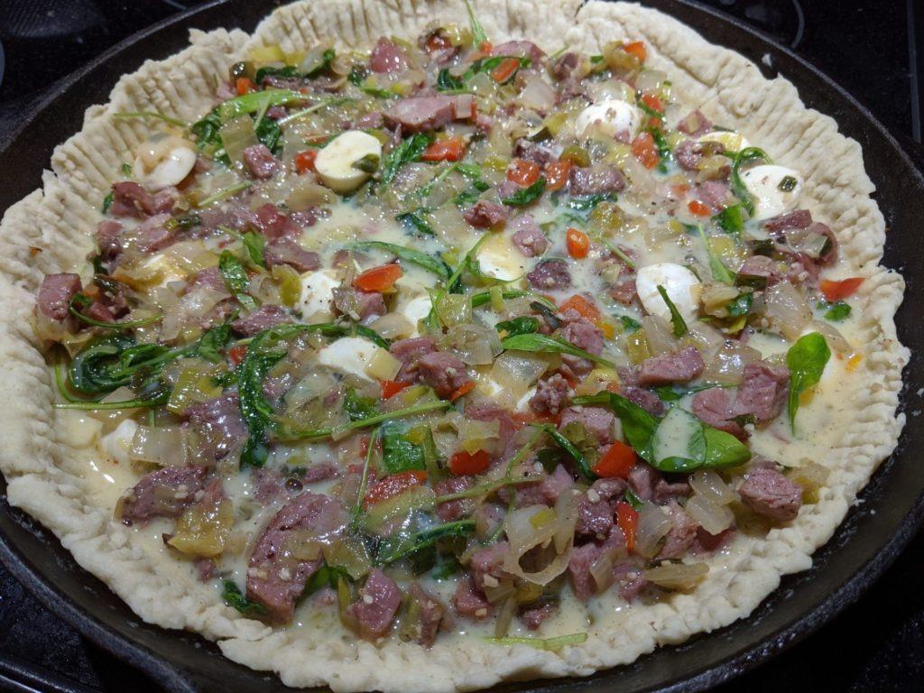 Ham & Cheese Quiche » RecipeCollage.com » September 15, 2025