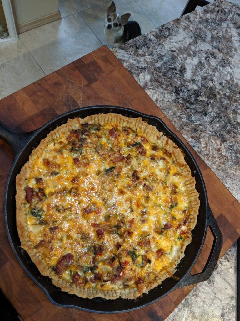 Ham & Cheese Quiche » RecipeCollage.com » September 15, 2025