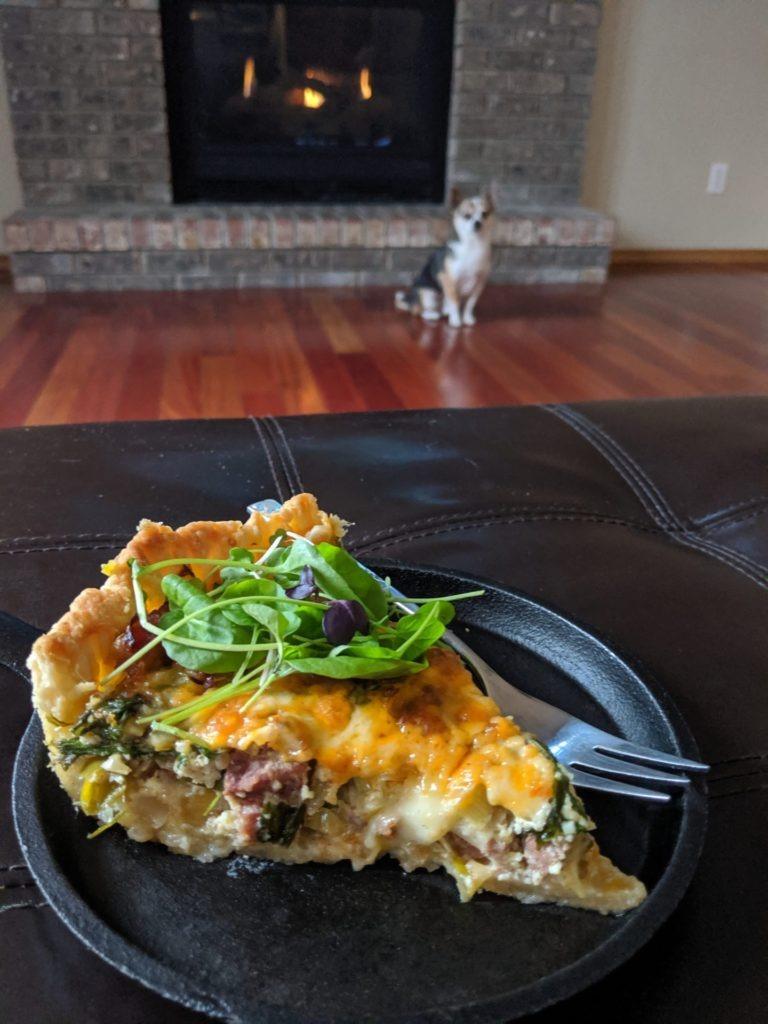 Ham & Cheese Quiche » RecipeCollage.com » September 15, 2025