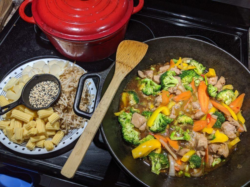 Teriyaki Pork Stirfry » RecipeCollage.com » September 15, 2025
