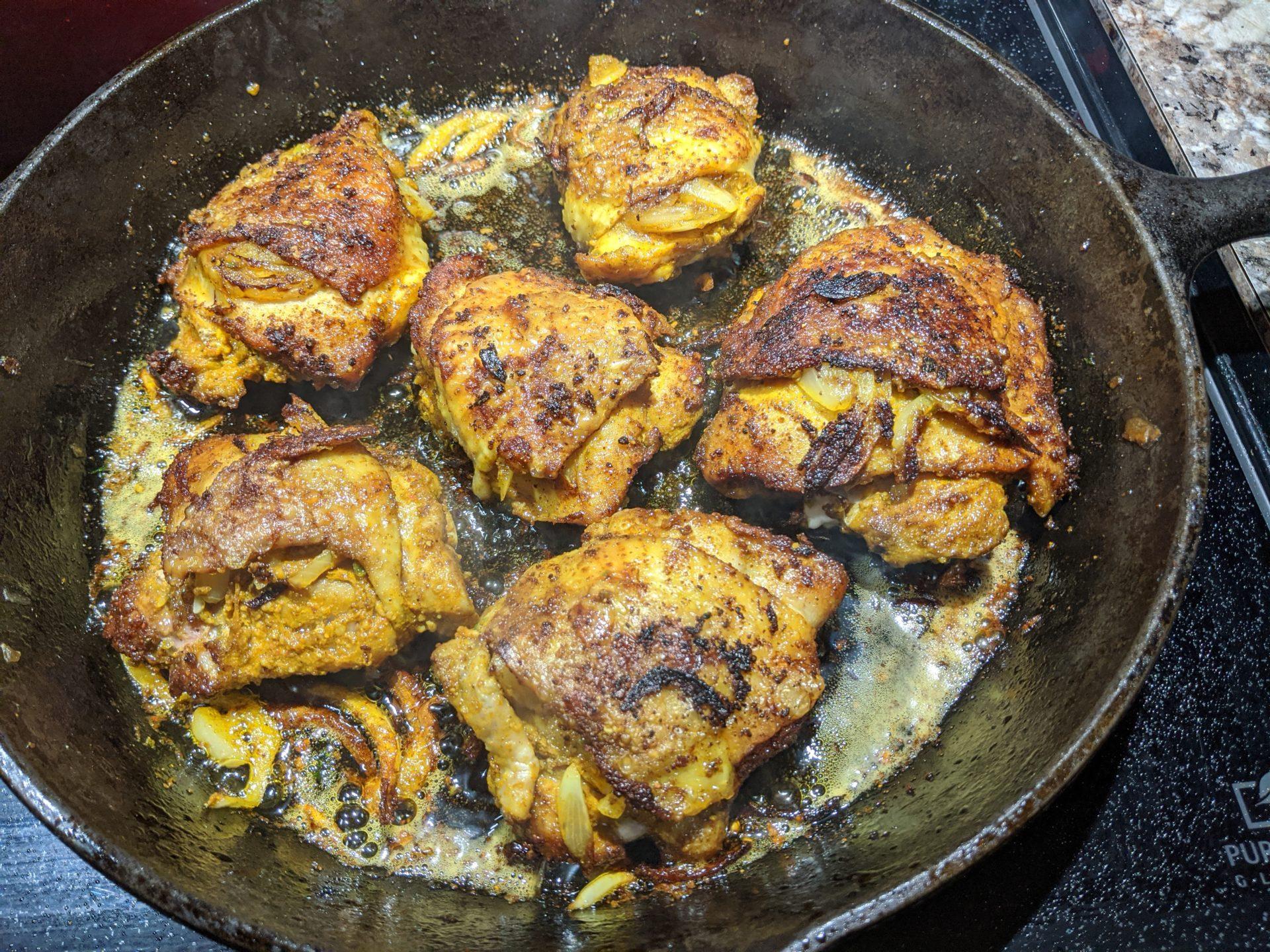 Stuffed Curry Chicken with greens » RecipeCollage.com Stuffed Curry Chicken with greens » RecipeCollage.com » October 27, 2025