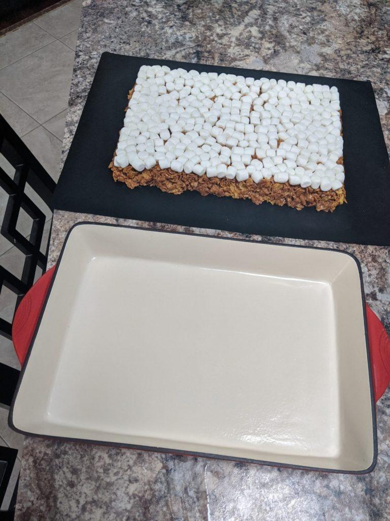 Nutty Marshmallow Cornflake Squares » RecipeCollage.com » September 15, 2025