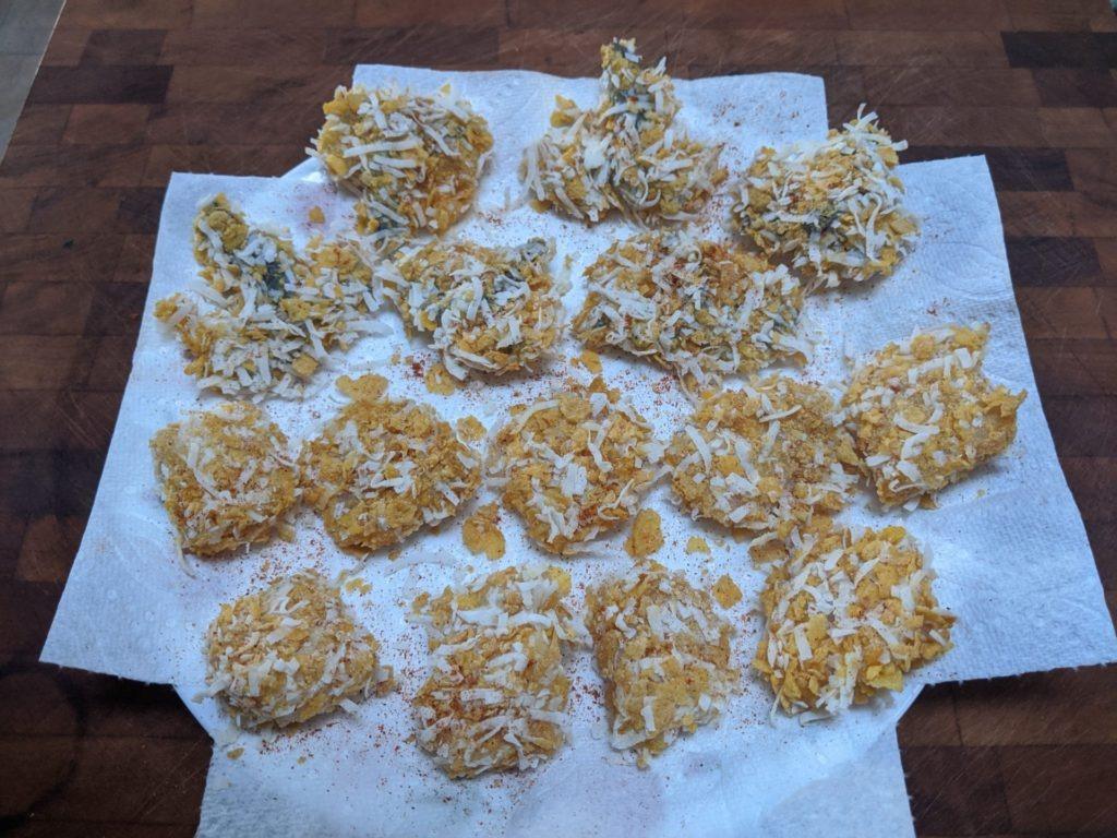 Cornflakes Coconut Shrimps & Halibut bites » RecipeCollage.com » September 15, 2025