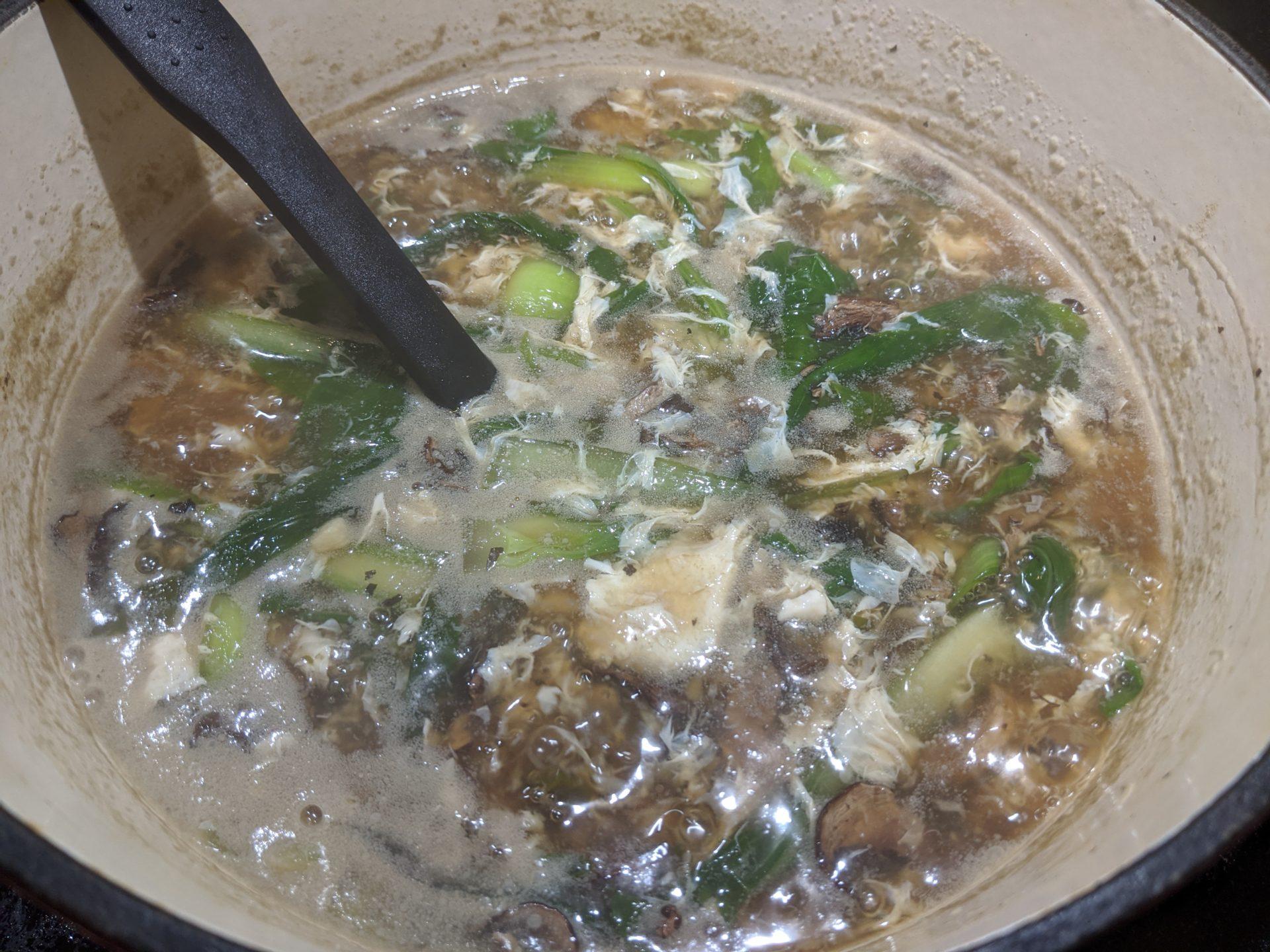 Mushroom Egg Drop with Bokchoy » RecipeCollage.com Mushroom Egg Drop with Bokchoy » RecipeCollage.com » October 27, 2025