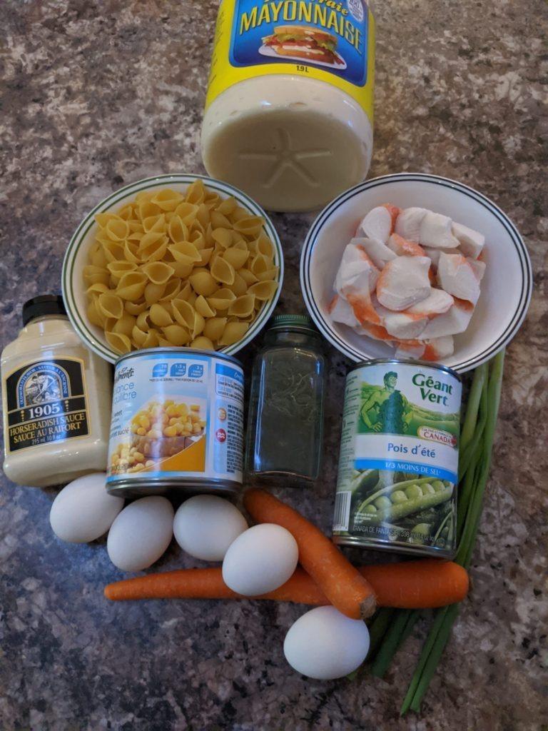 Crab & Corn Pasta Salad » RecipeCollage.com » September 19, 2025