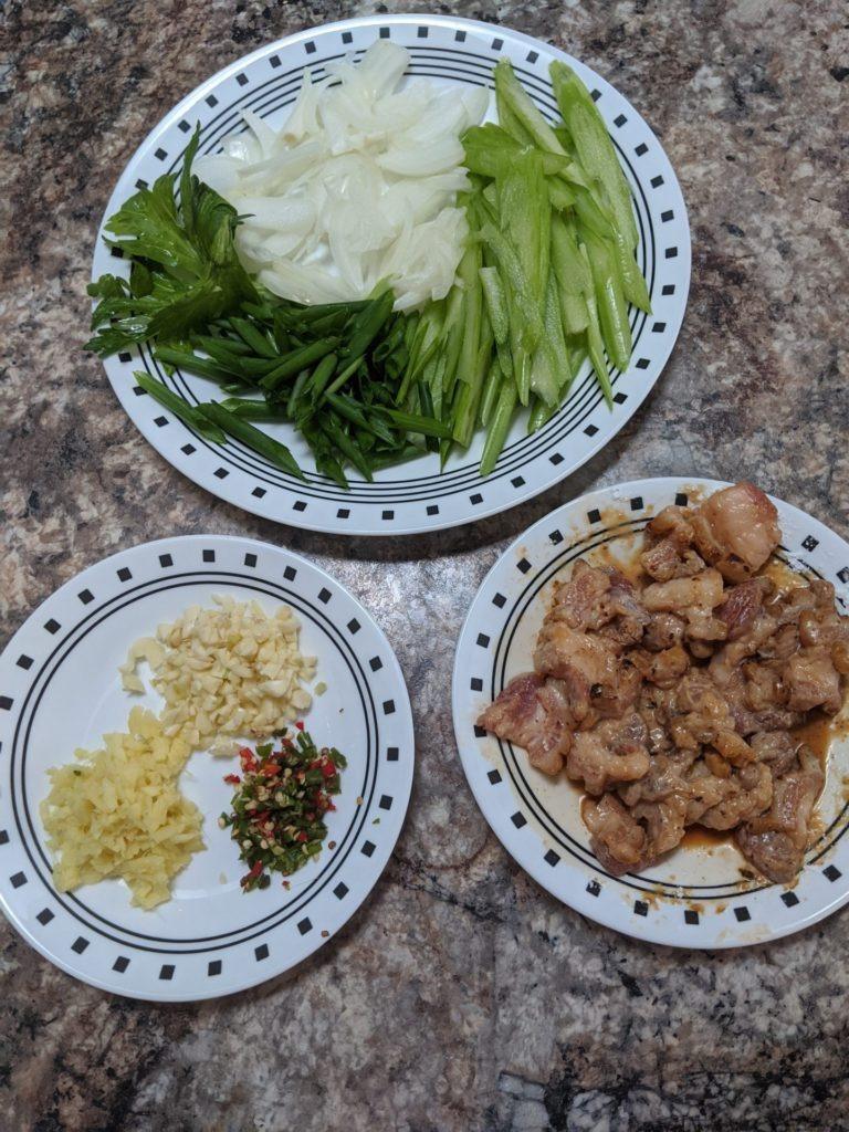 Pork Belly Stirfry » RecipeCollage.com » September 16, 2025