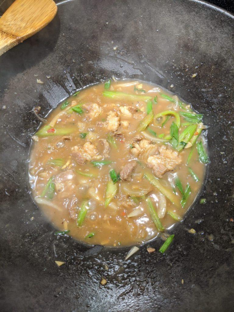 Pork Belly Stirfry » RecipeCollage.com » September 16, 2025
