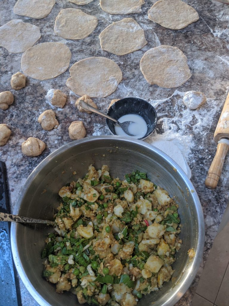 Vegetable Samosas » RecipeCollage.com » September 17, 2025