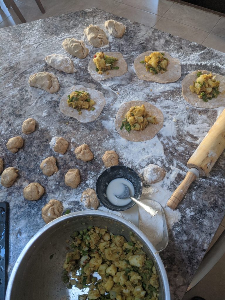 Vegetable Samosas » RecipeCollage.com » September 17, 2025