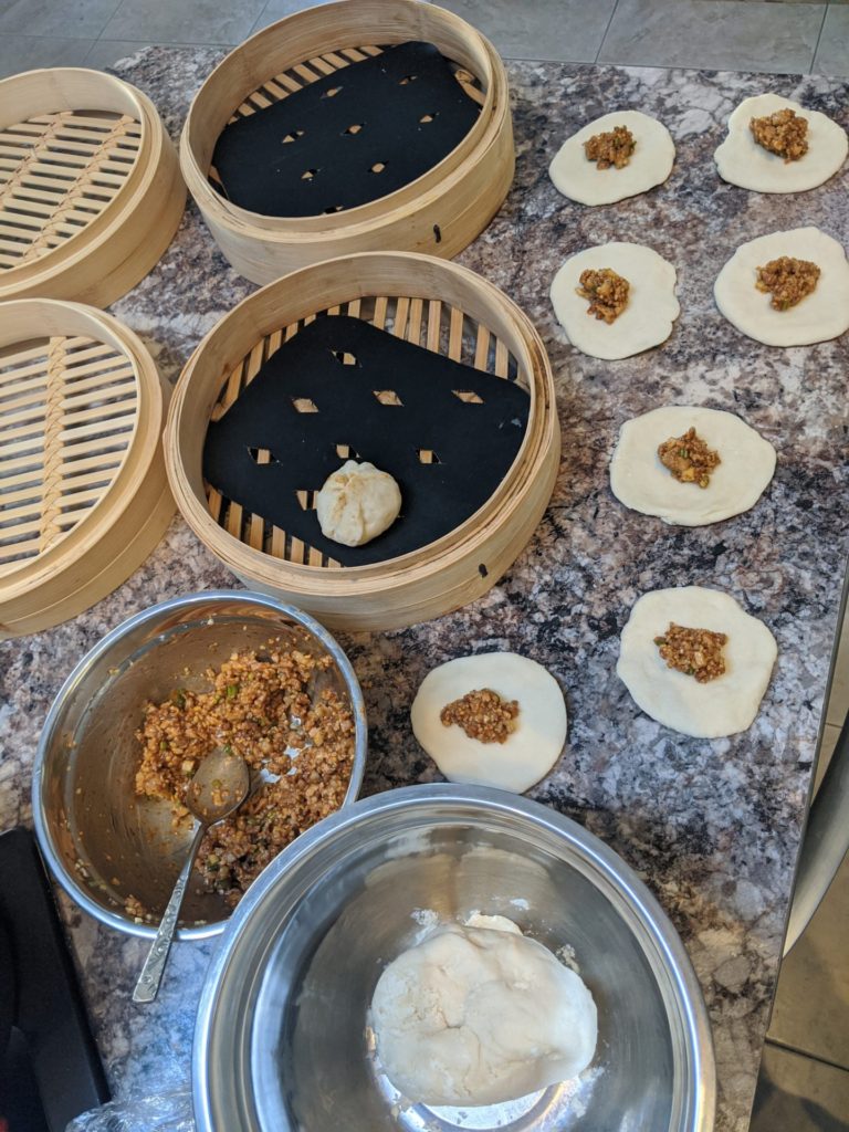 Steamed Pork Buns » RecipeCollage.com » September 16, 2025