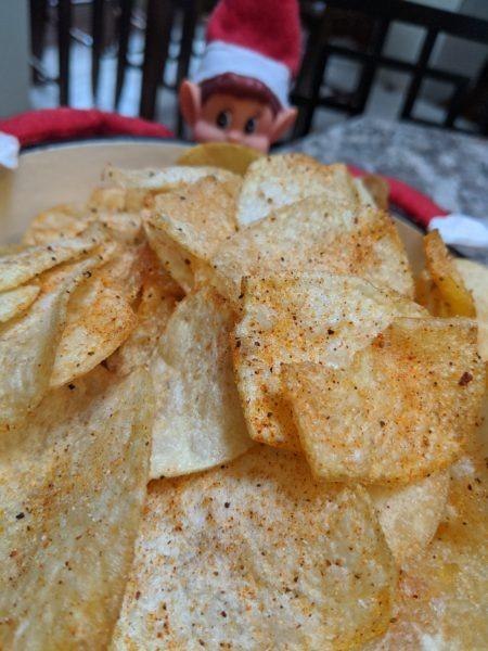 Spiced Potato Chips » RecipeCollage.com » September 15, 2025