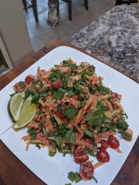 Papaya Salad » RecipeCollage.com » September 17, 2025