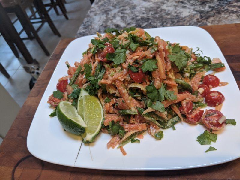 Papaya Salad » RecipeCollage.com » September 17, 2025