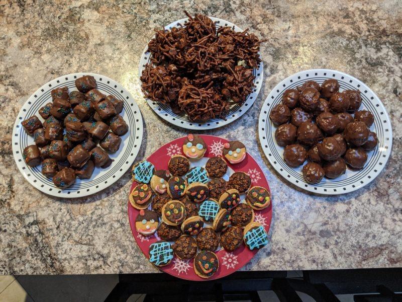 Almond Chocolate Peanut Butter Balls » RecipeCollage.com » September 15, 2025