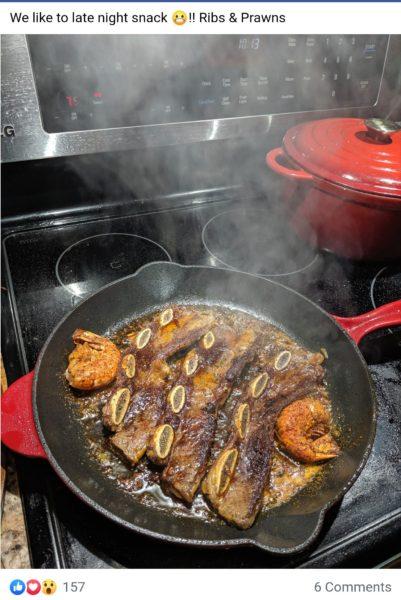 Ribs & Prawns-late night snackin' » RecipeCollage.com » September 16, 2025