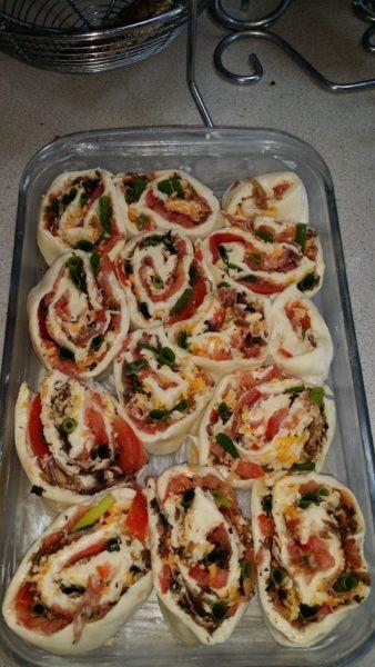 Baked Pizza Rolls » RecipeCollage.com » September 15, 2025