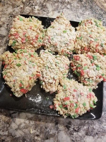 Christmas fried chicken