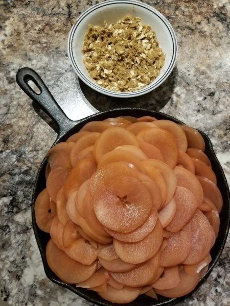 Brandied Apple Crisp » RecipeCollage.com » September 15, 2025