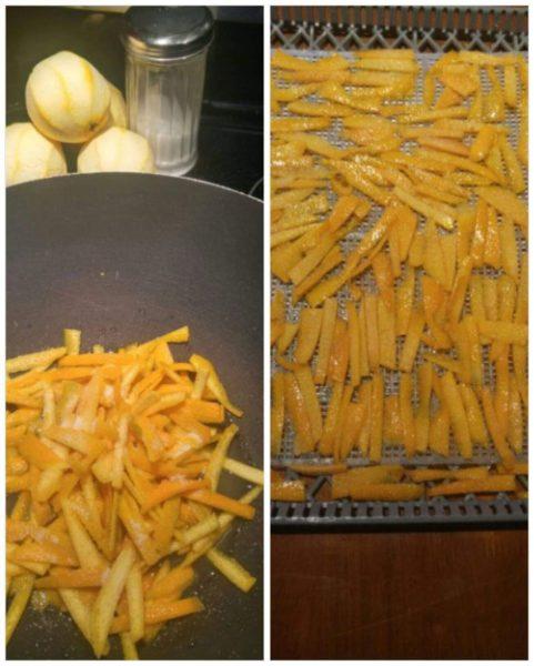 Dehydrated Candied Oranges » RecipeCollage.com » October 30, 2025