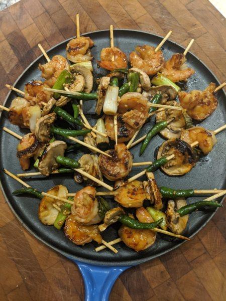 Chili Pepper Shrimp Skewer » RecipeCollage.com » September 15, 2025
