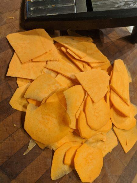 Sweet & White Potato Chips » RecipeCollage.com » September 15, 2025