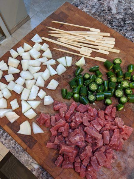 Mini Beef Skewers » RecipeCollage.com » September 15, 2025