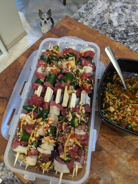Mini Beef Skewers » RecipeCollage.com » September 15, 2025