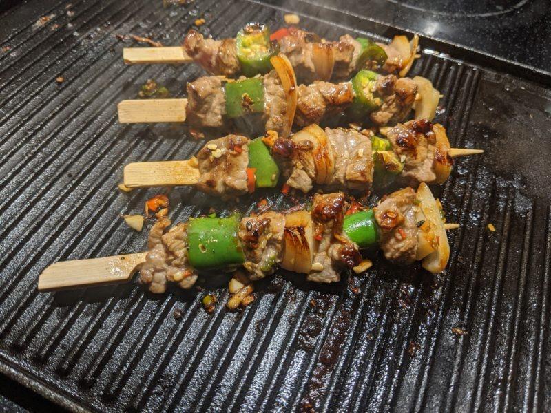 Mini Beef Skewers » RecipeCollage.com » September 15, 2025