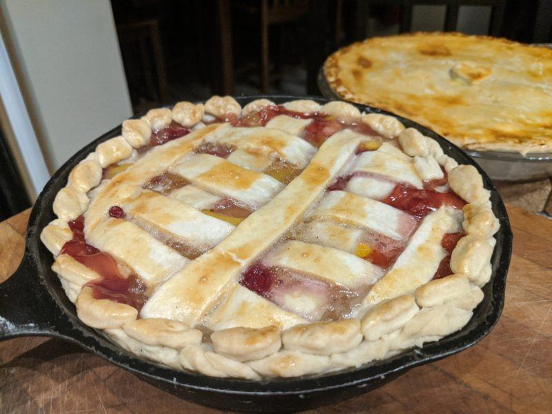 Peach & Mixed Berry Pie » RecipeCollage.com » September 15, 2025