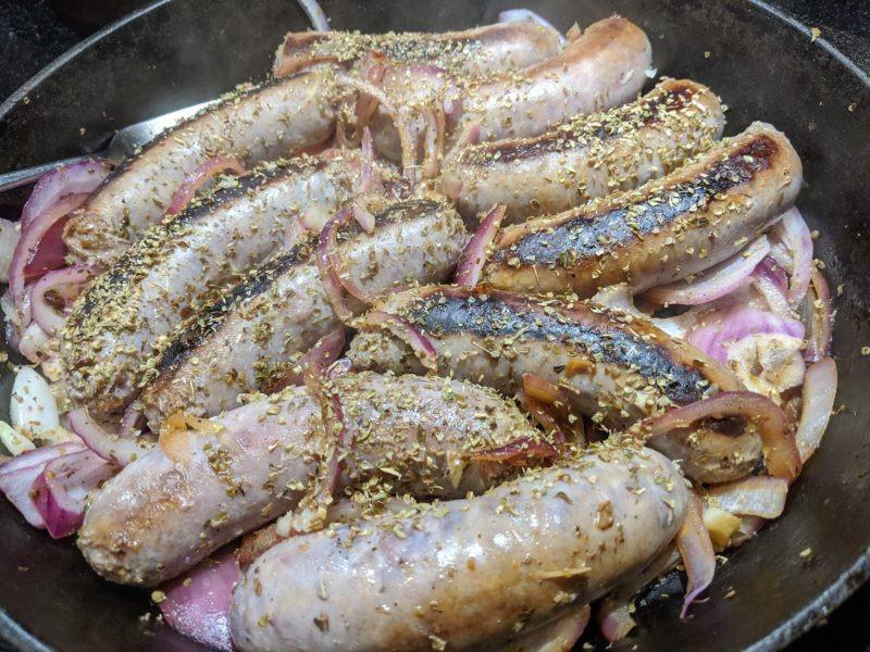 Sausage with Pitas » RecipeCollage.com » September 15, 2025