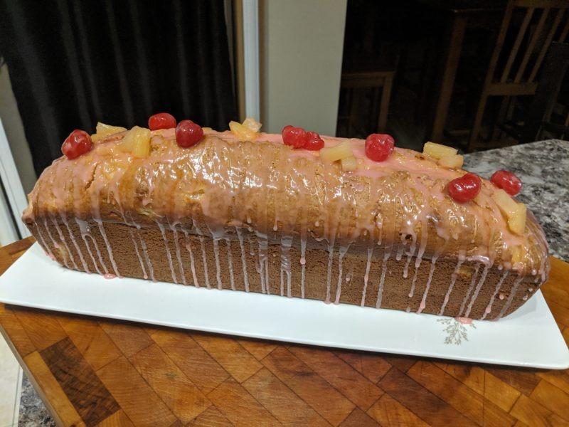 Pineapple Cherry Loaf » RecipeCollage.com » September 15, 2025