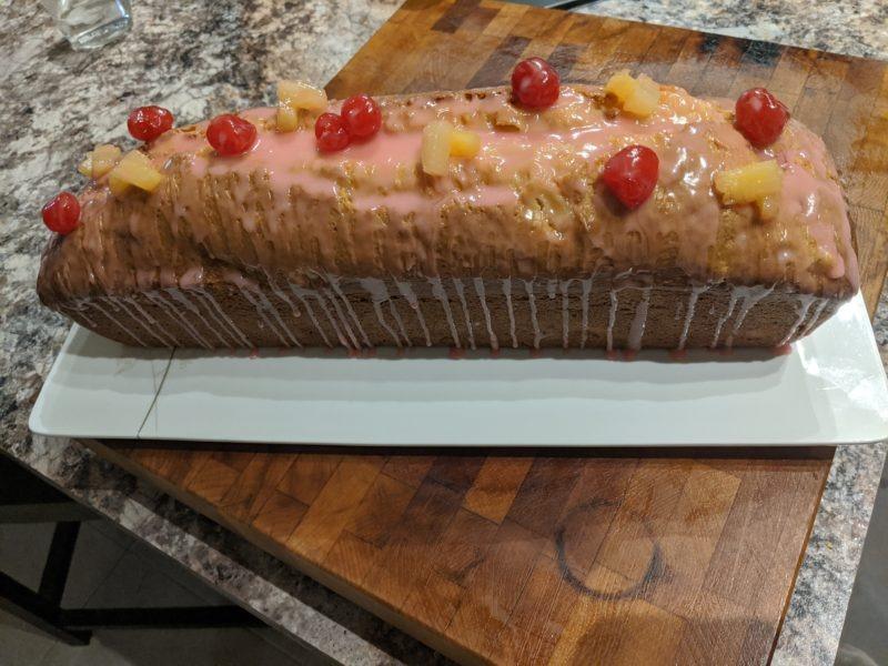 Pineapple Cherry Loaf » RecipeCollage.com » September 15, 2025